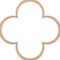 Ekena Millwork 33W x 33H x 14T Small Woodall Decorative Fretwork Wood Ceiling Panels, Hickory CELW33X33X0250WDLHI - alternate 8